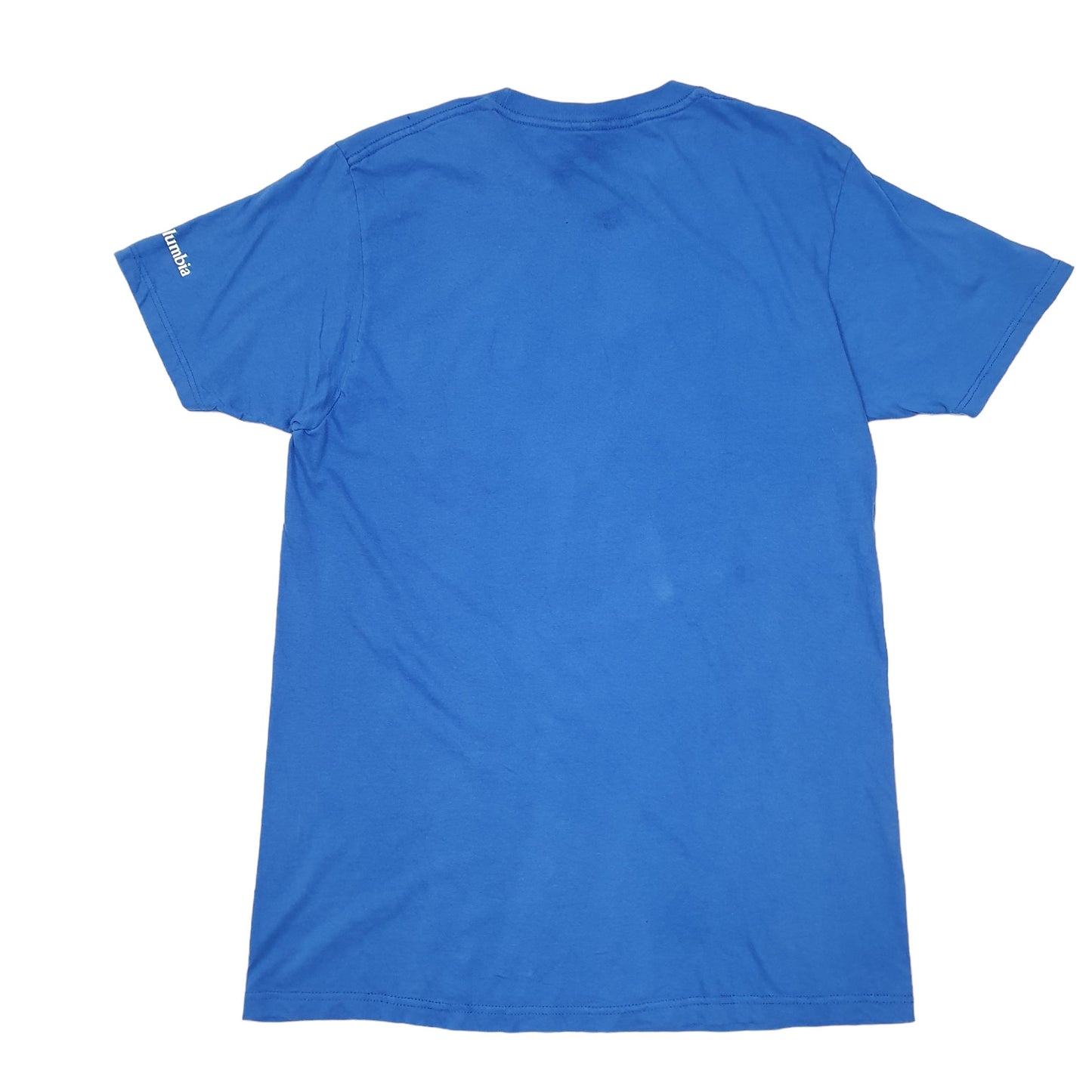 Mens Blue Columbia Sportswear Tent Short Sleeve T Shirt