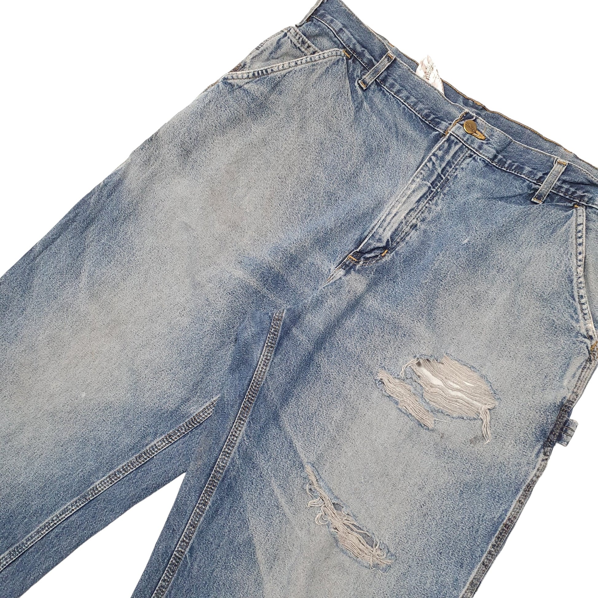Mens Blue Carhartt  Carpenter JeansW38 L30
