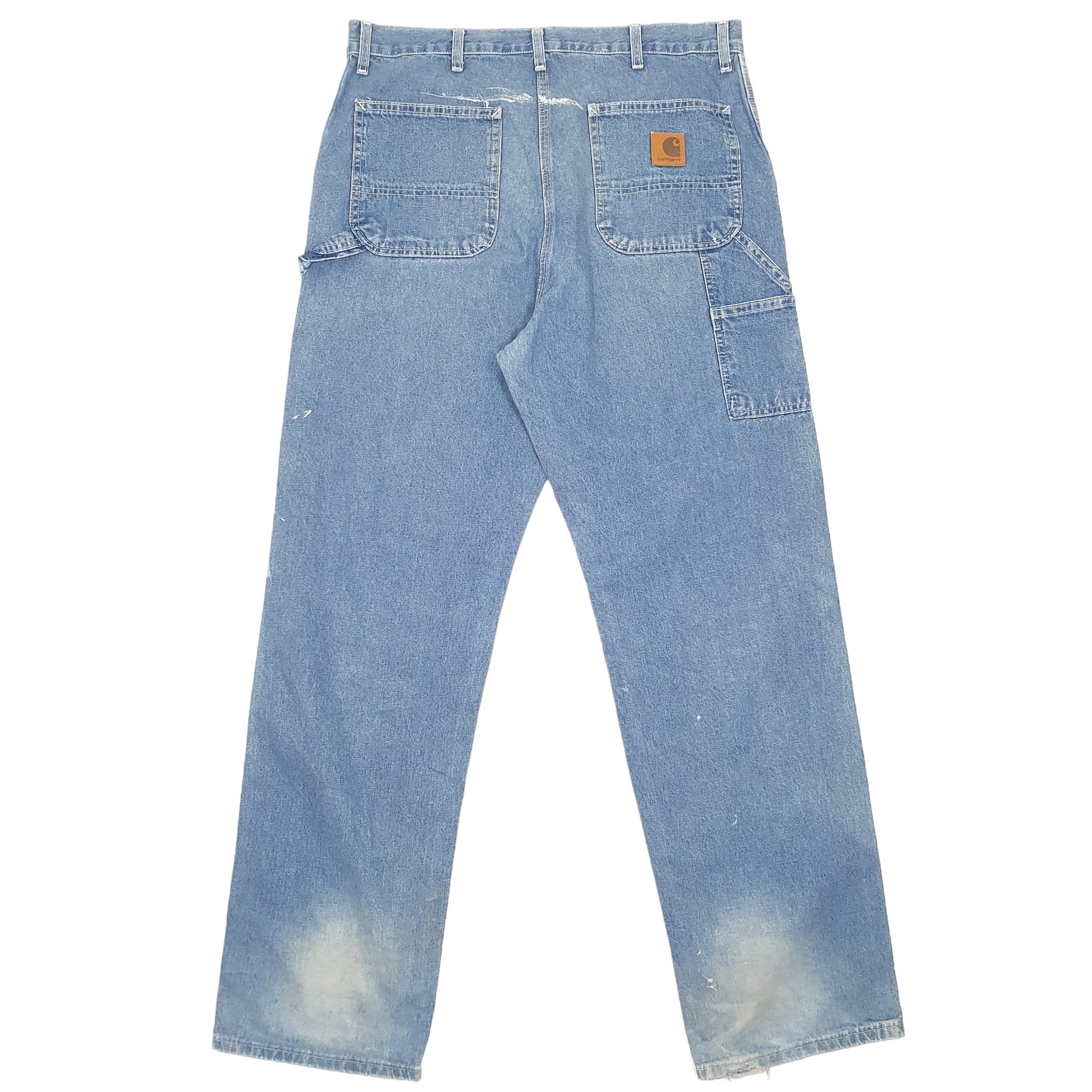 Mens Blue Carhartt  Carpenter JeansW38 L34
