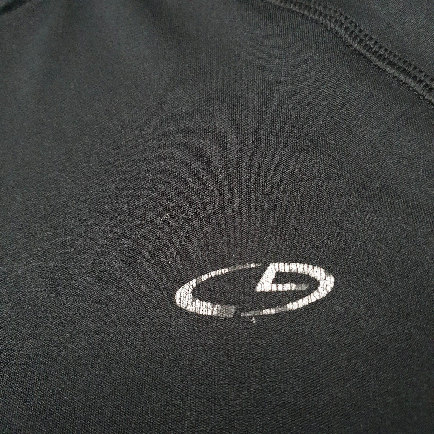 Mens Black Champion Duo Dry Active Quarter Zip Jumper