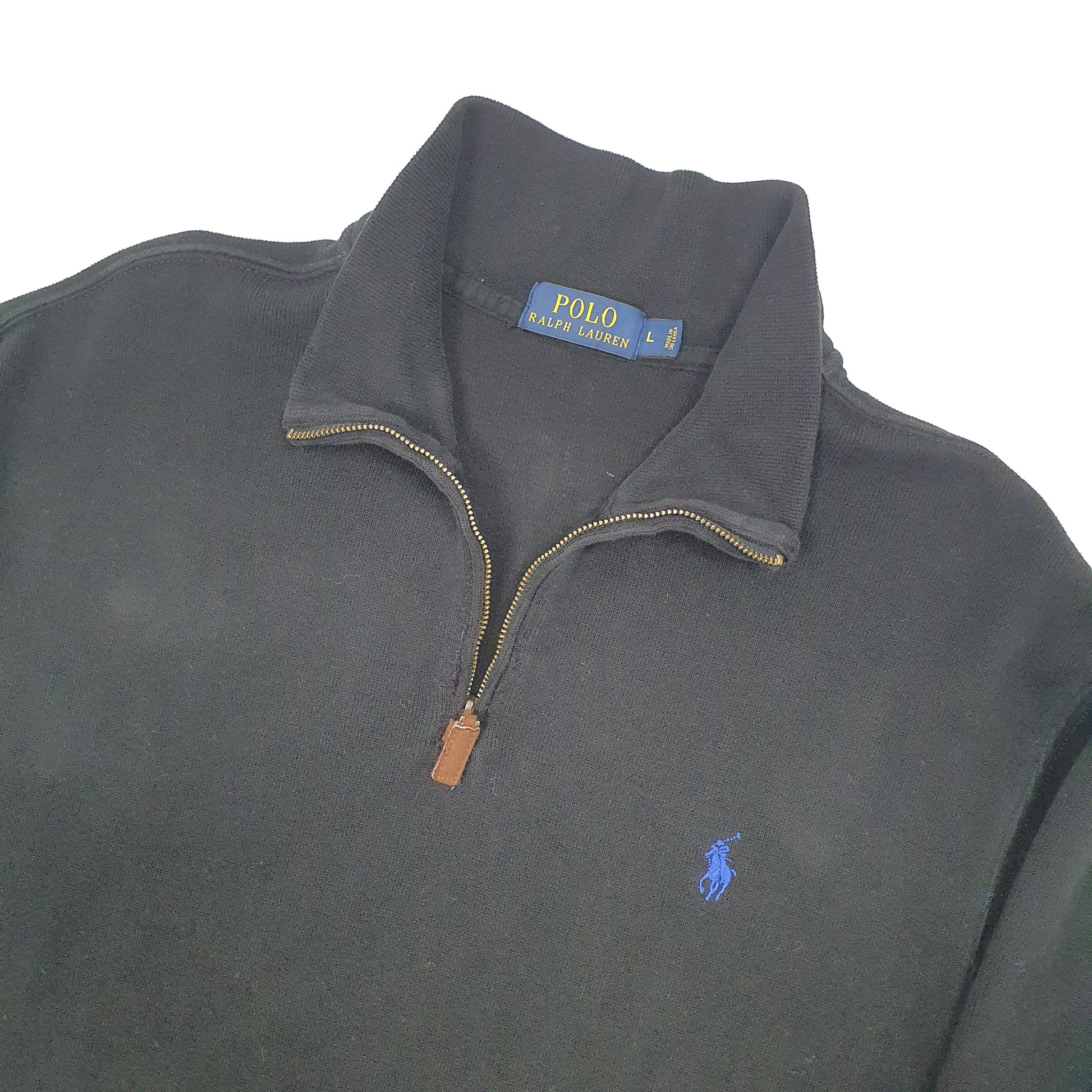 Polo Ralph Lauren Quarter Zip L Black