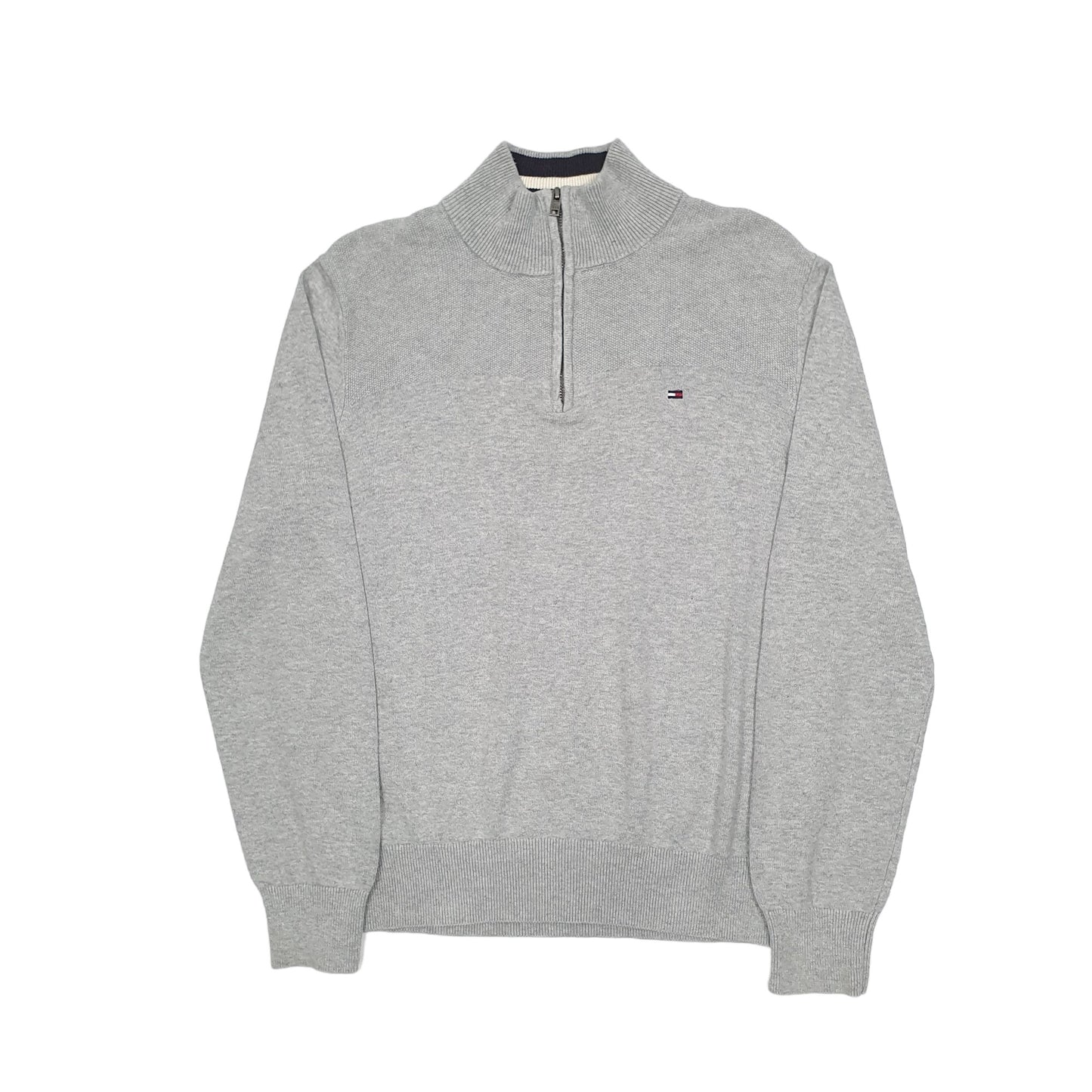 Tommy Hilfiger Quarter Zip S Grey