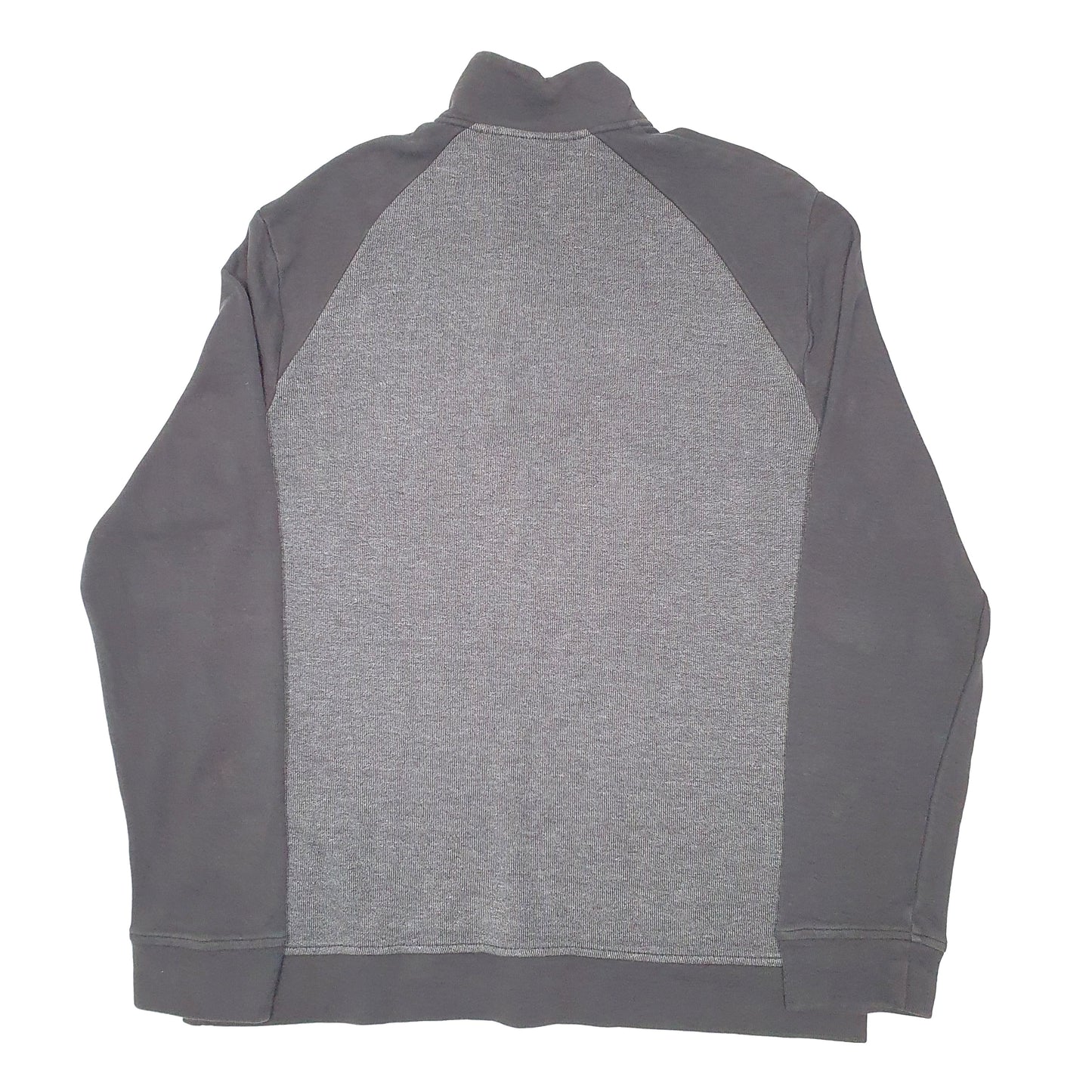 Mens Grey Calvin Klein  Quarter Zip Jumper