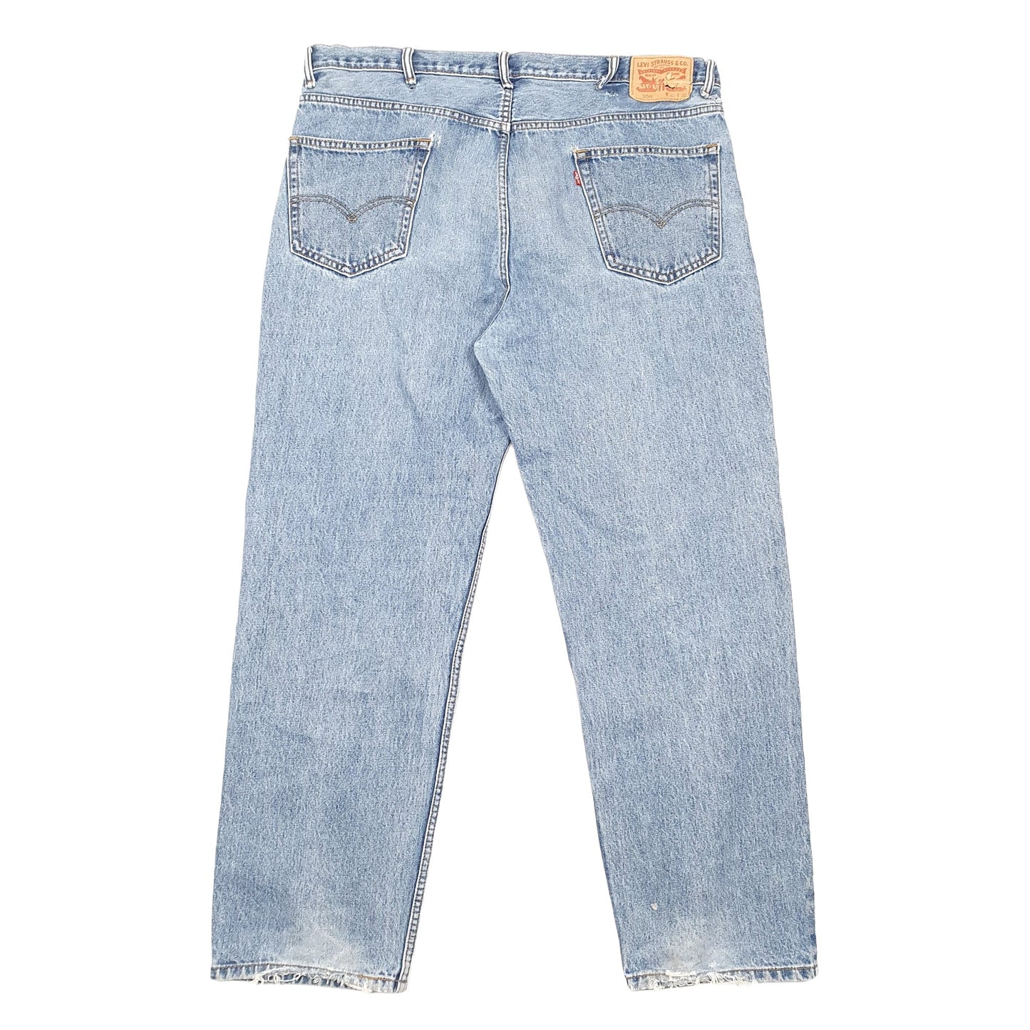 Levis 550 Relaxed Fit Jeans W42 L32 Blue
