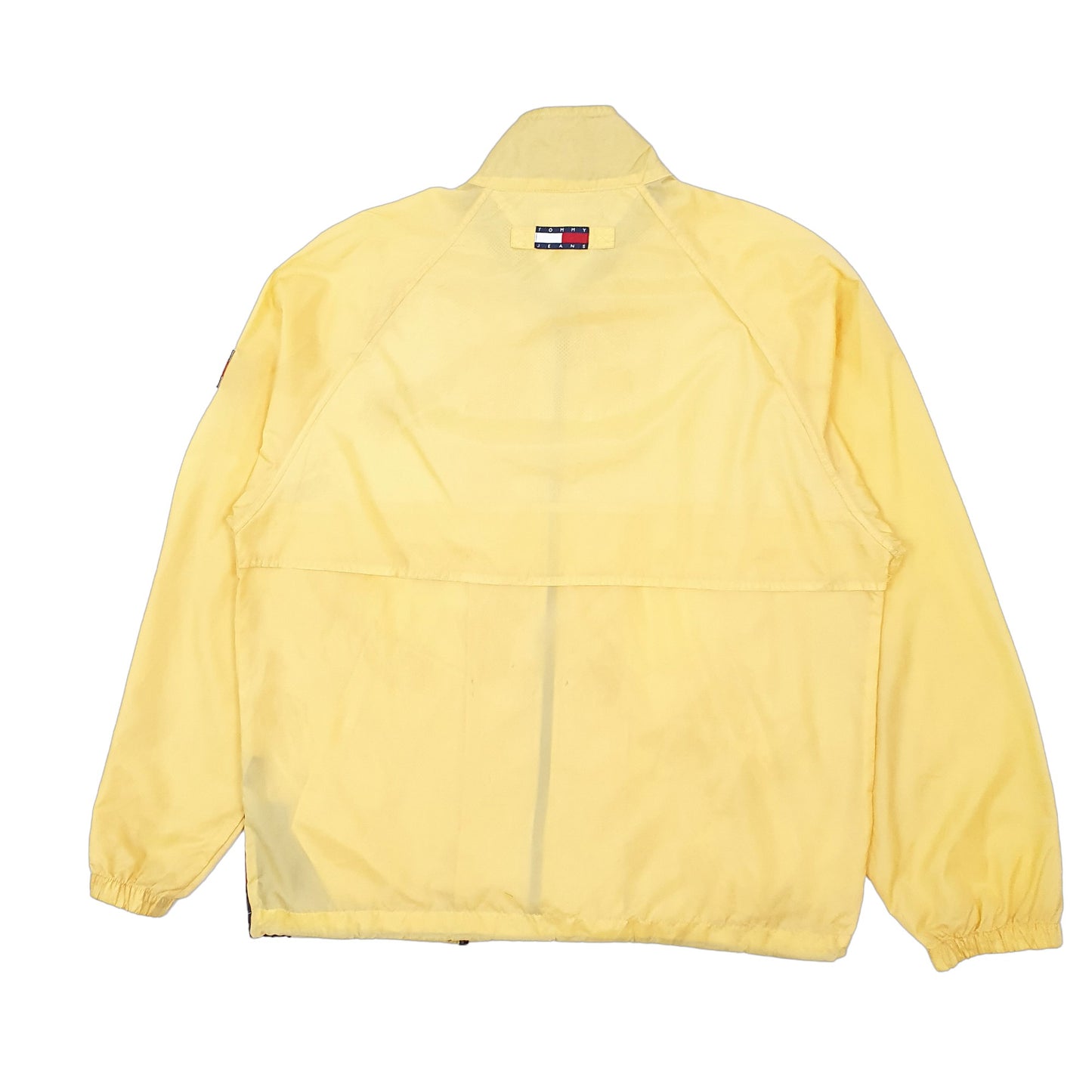 Mens Yellow Tommy Hilfiger Anorak Lightweight Vintage  Coat