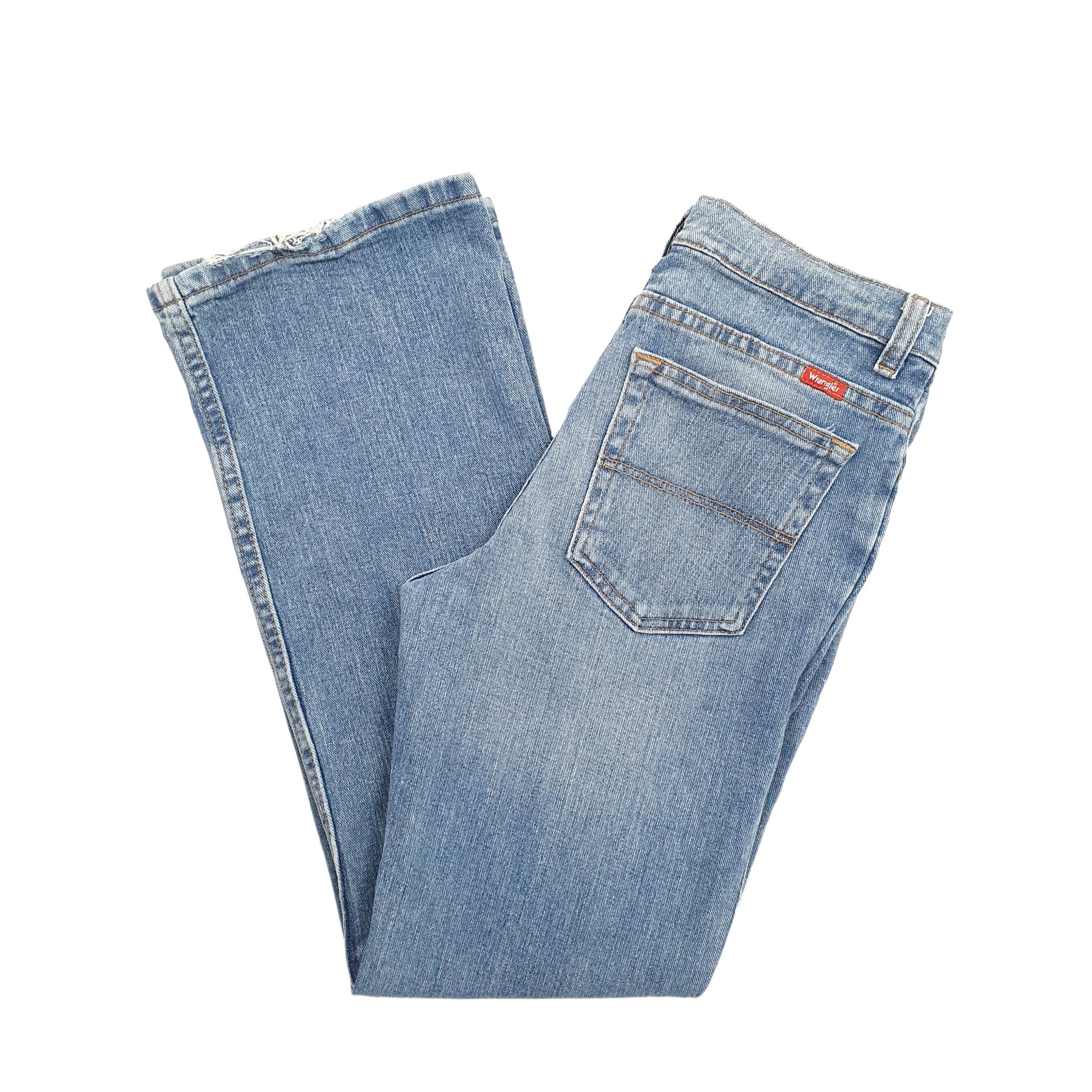 Wrangler Regular Bootcut Fit Jeans UK10/12 Blue