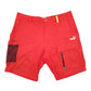 Puma Volvo Yachting Sailing Ocean Race Nylon Red Cargo Workwear Shorts W36 Red