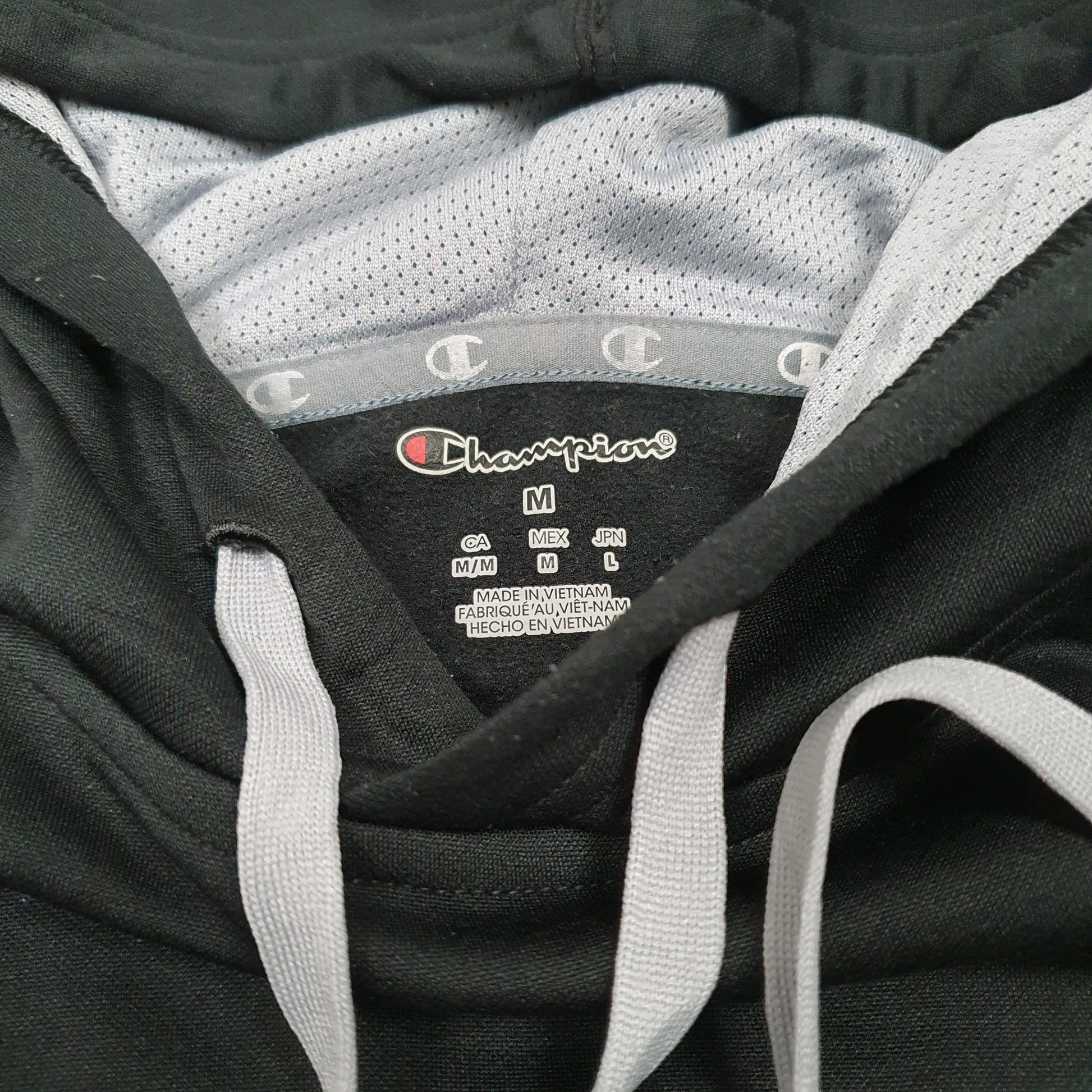 Mens Black Champion Delaware University Active Hoodie Jumper