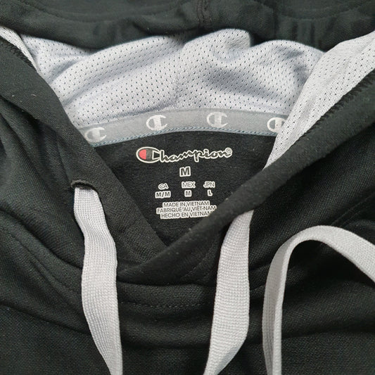 Mens Black Champion Delaware University Active Hoodie Jumper