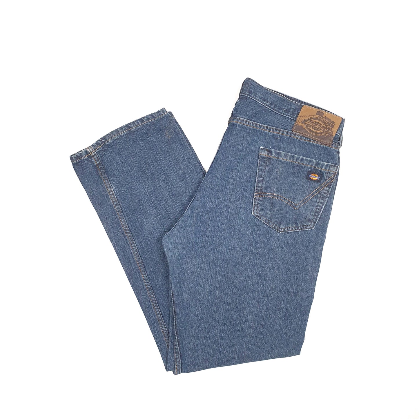 Dickies Casual Loose Fit Relaxed Jeans W36 L30 Blue