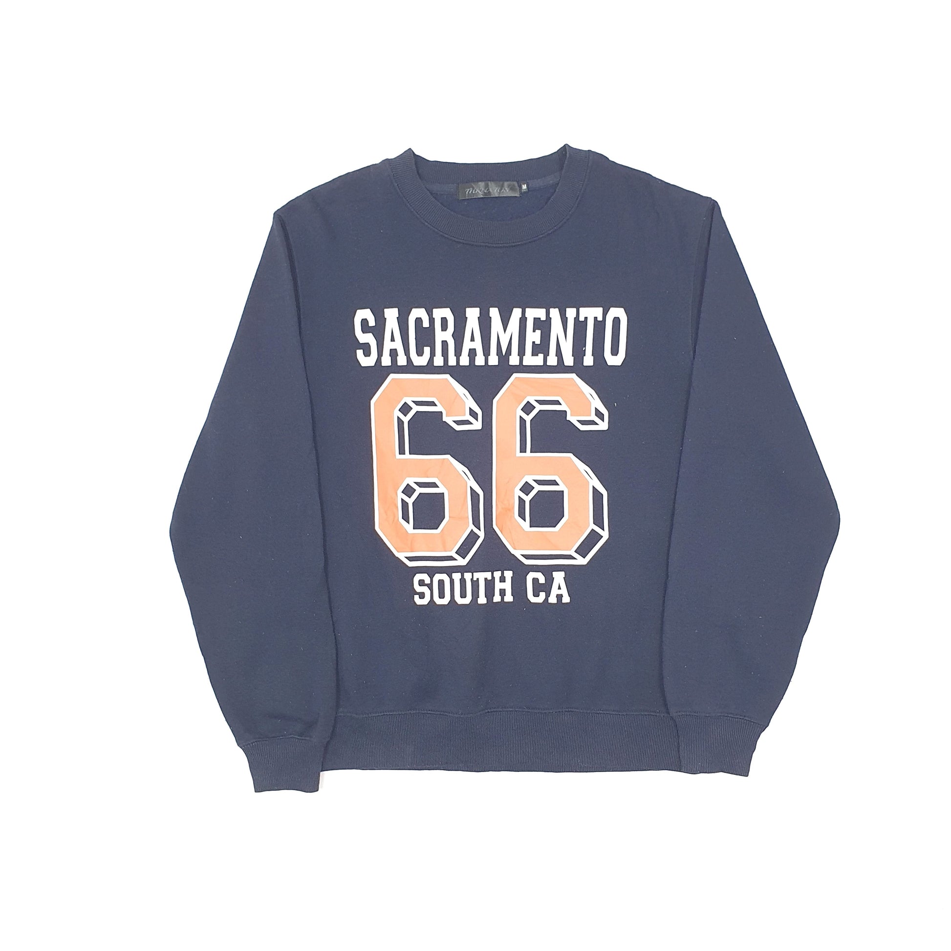 Thruxton Sacramento USA Vintage Crewneck S Navy
