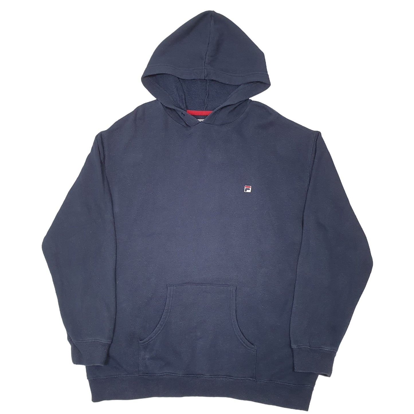 Mens Navy Fila  Hoodie Jumper