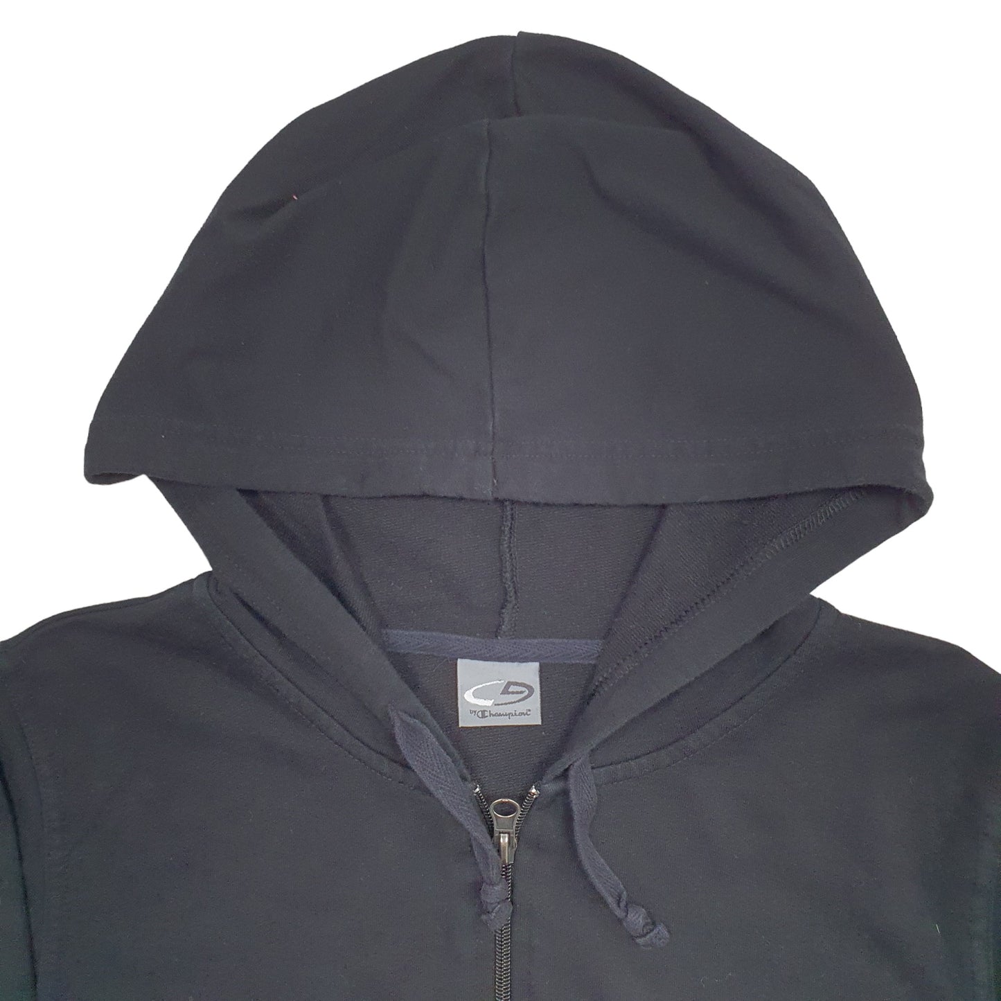 Mens Black Champion  Full Zip Jumper