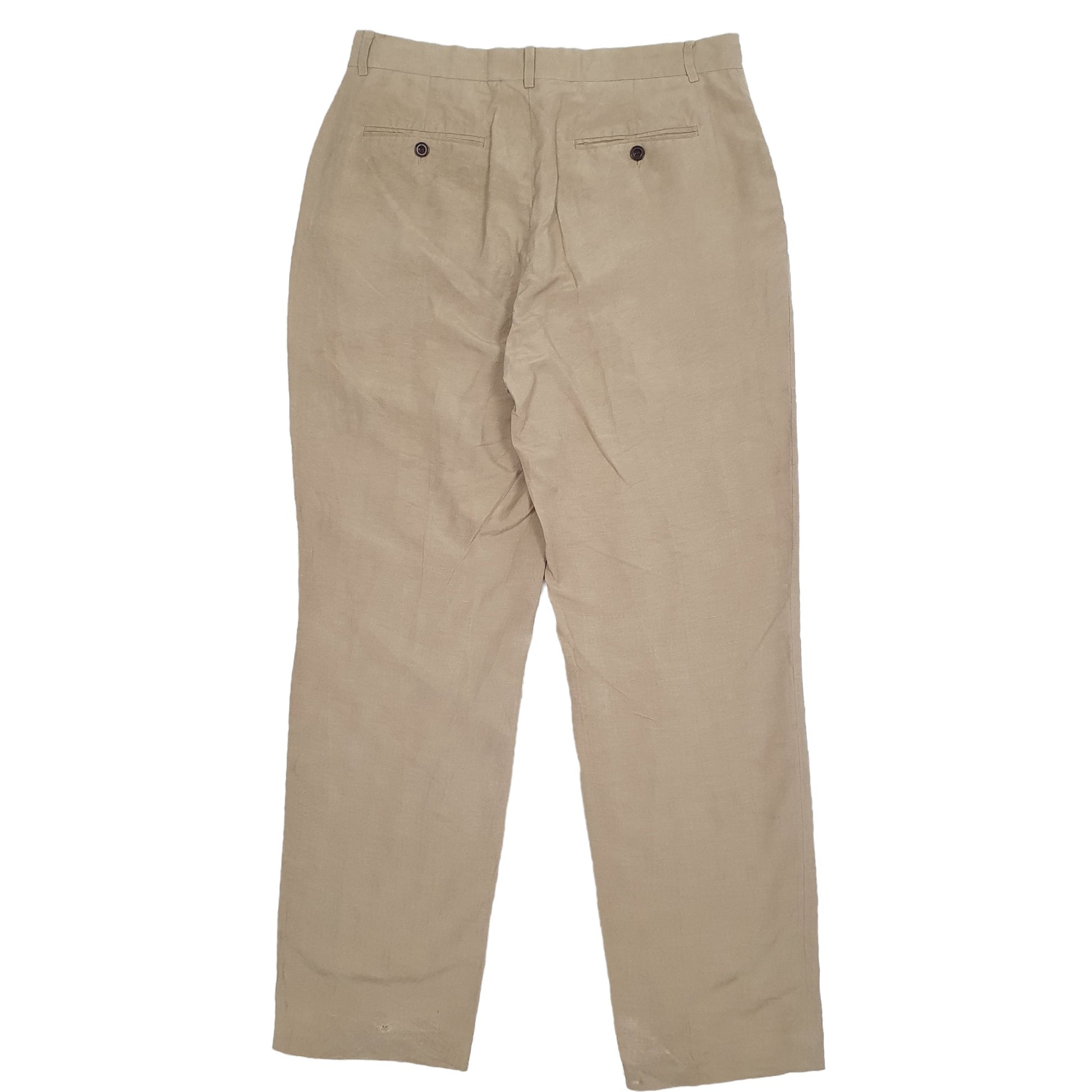 Mens Polo Ralph Lauren Beige Chino Trousers W32 L32 Beige