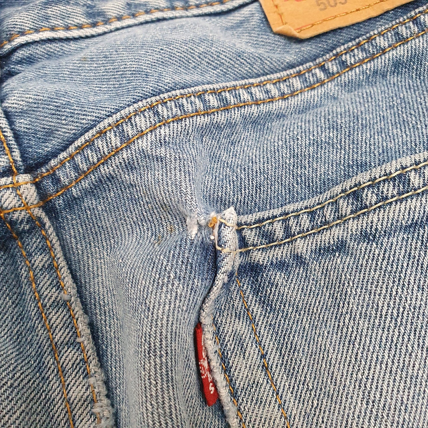 Levis 505 Regular Fit Jeans W32 L32 Blue