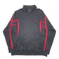 Mens Black Nike Jordan Jordan Jumpman 23 Chicago Bulls Basketball Full Zip Jumper