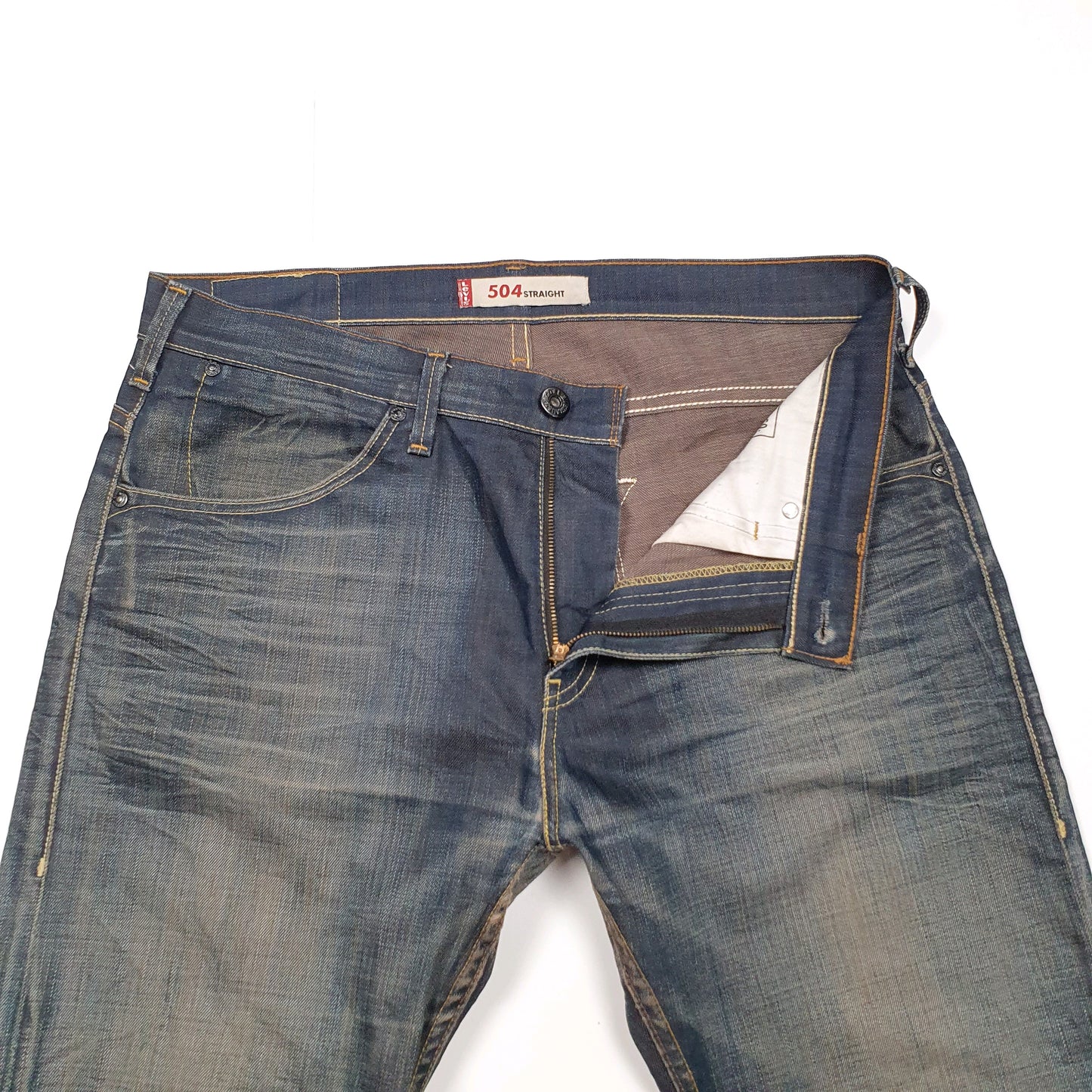 Levis 504 Regular Fit Jeans W36 L32