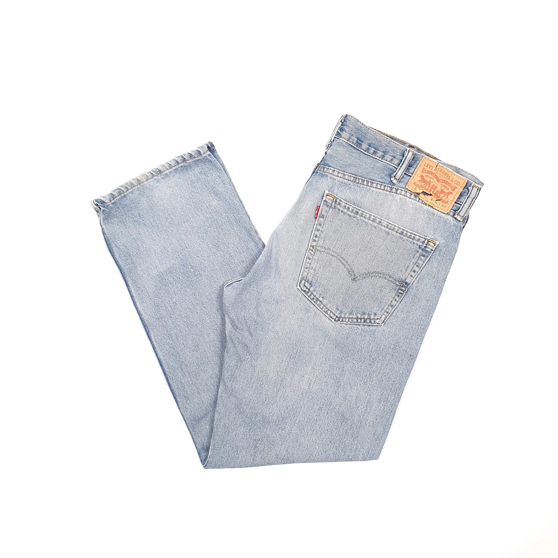 Levis 505 Regular Fit Jeans W38 L30 Blue