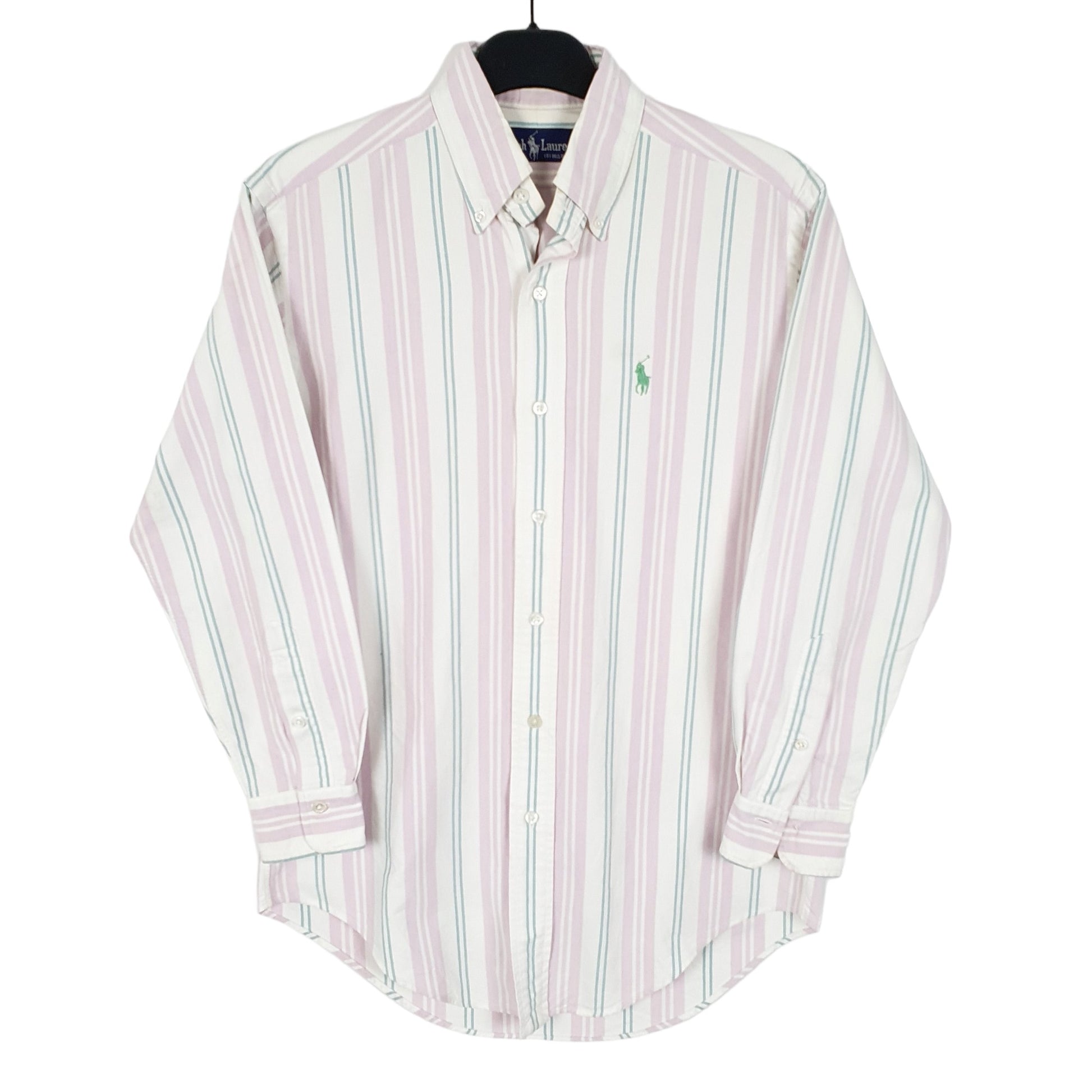 Ralph Lauren Long Sleeve Regular Fit Striped Shirt White