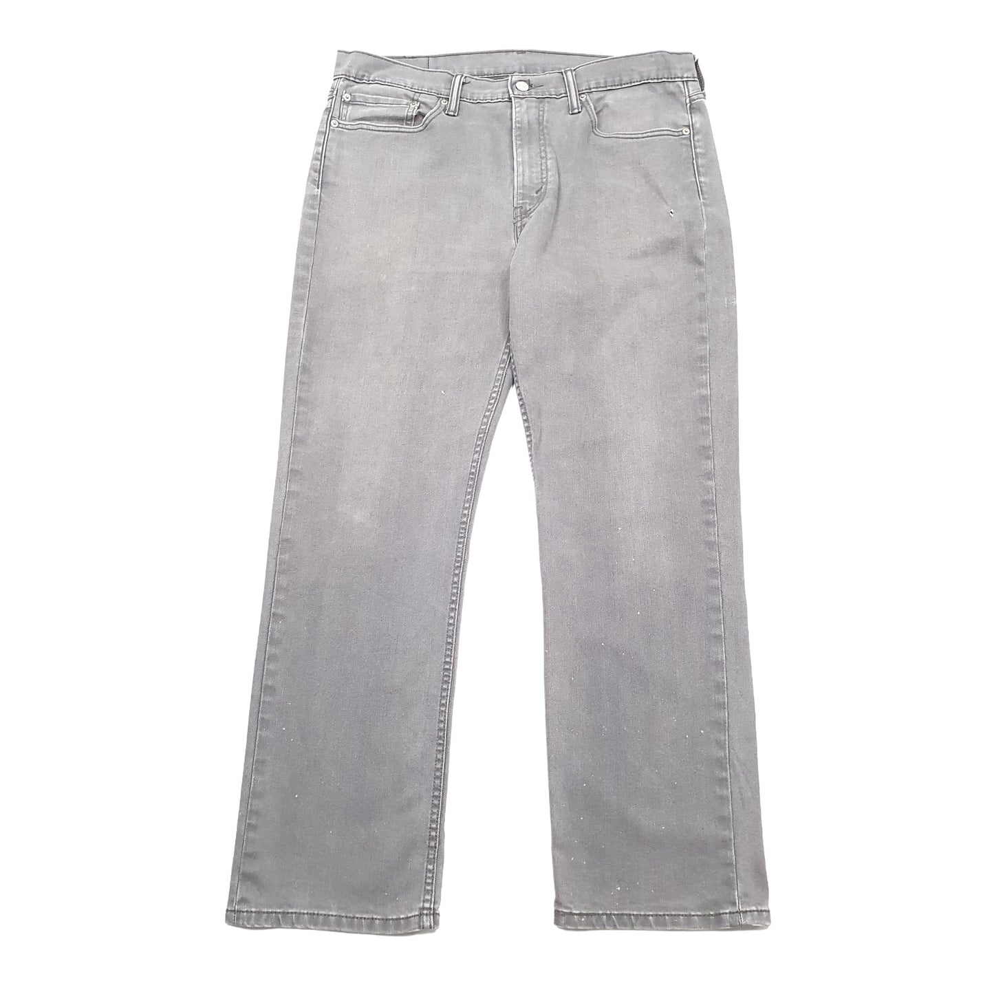 Levis 514 Straight Fit Jeans W36 L30 Grey