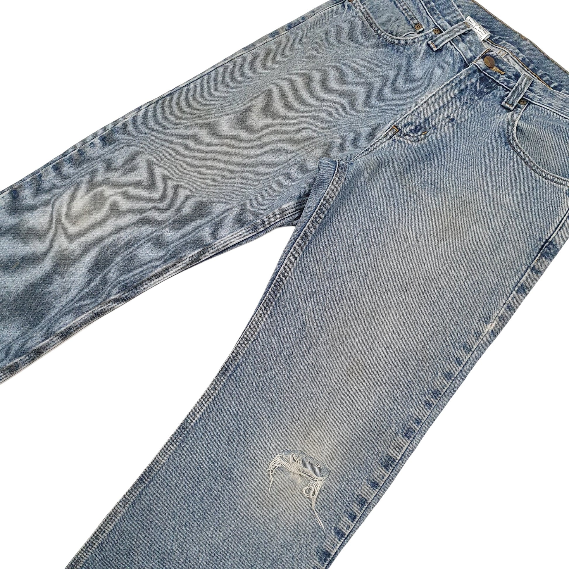 Mens Blue Carhartt  Carpenter Trousers