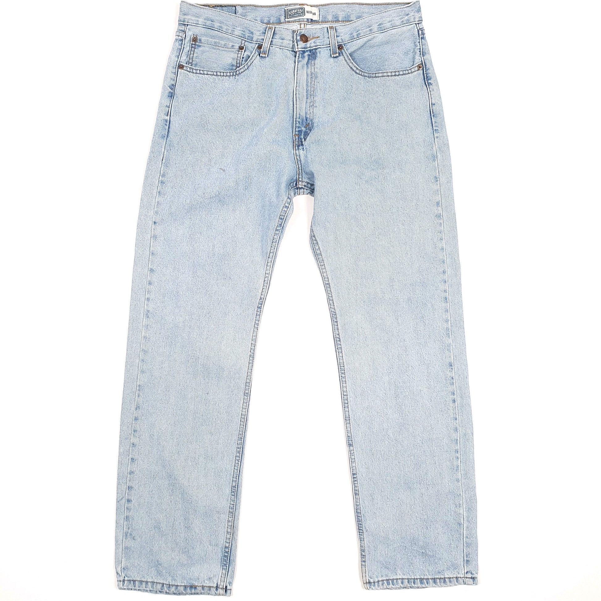 Levis Signature Regular Fit Jeans W34 L30 Blue