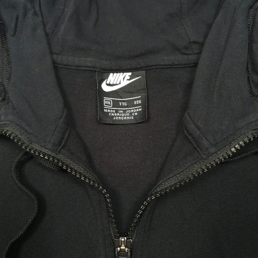 Mens Black Nike Hoodie Full Zip Jumper