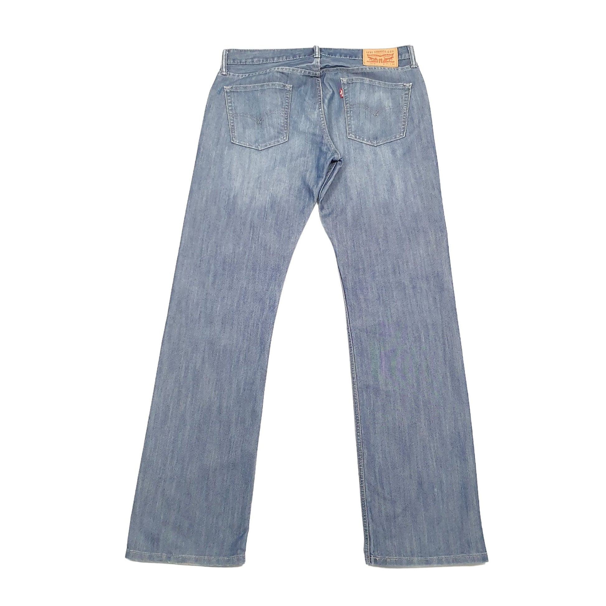 Levis 514 Straight Fit Jeans W35 L34 Blue
