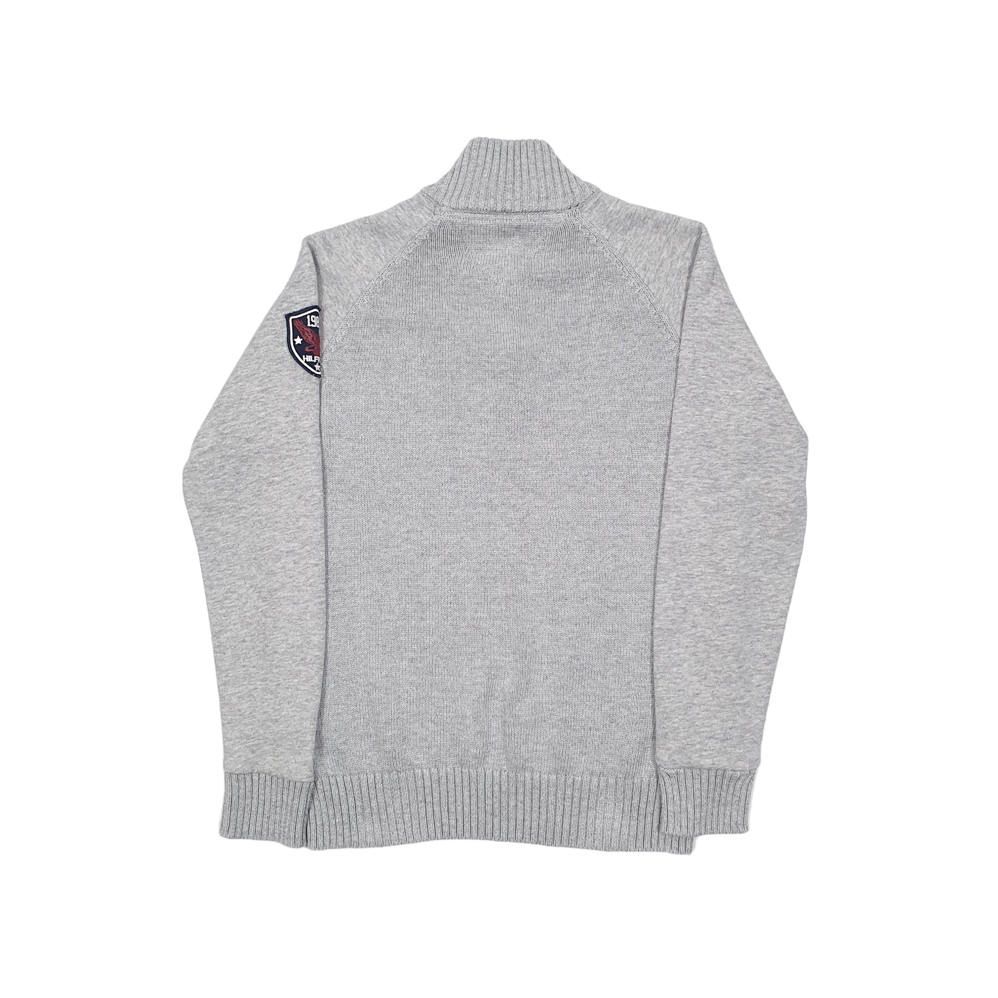 Tommy Hilfiger Quarter Zip XS Grey