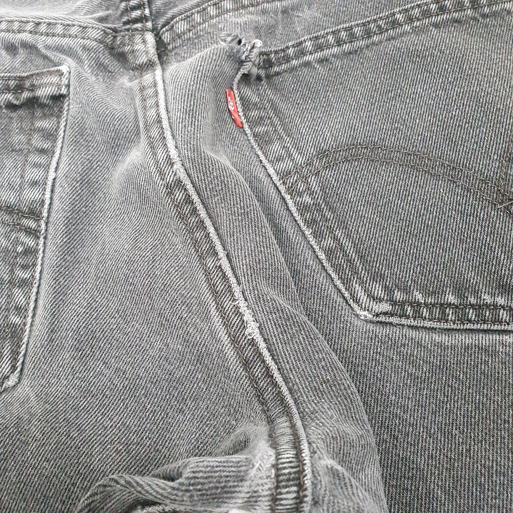 Levis 505 Regular Fit Jeans W38 L30 Grey