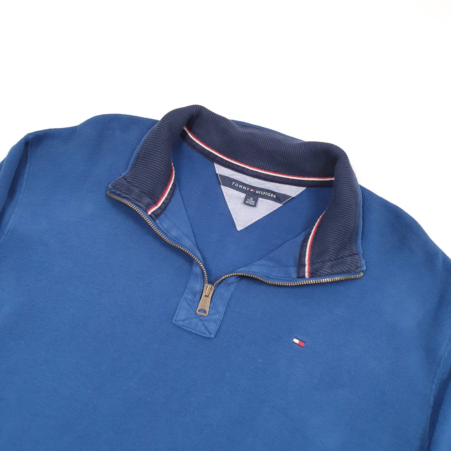 Tommy Hilfiger Quarter Zip L Blue