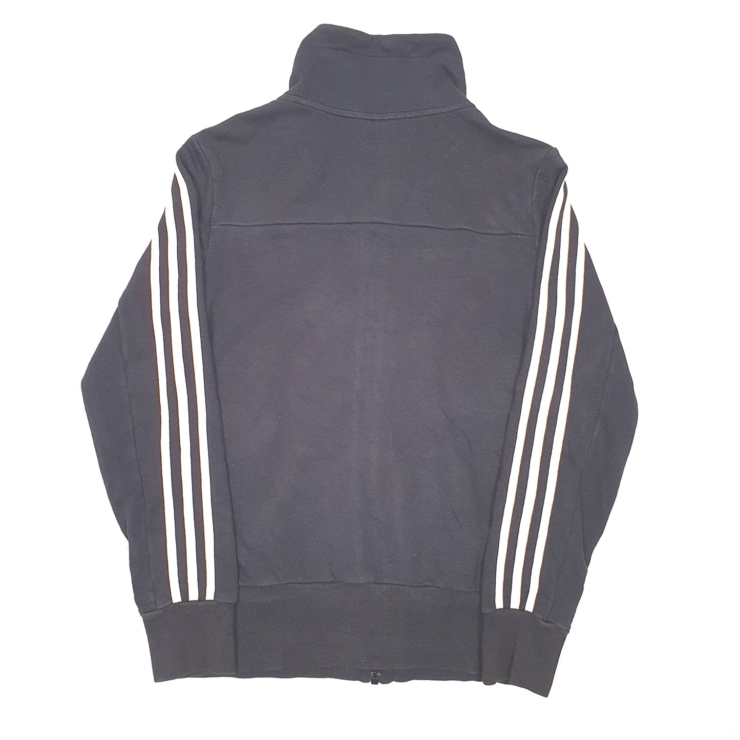 Mens Black Adidas  Full Zip Jumper