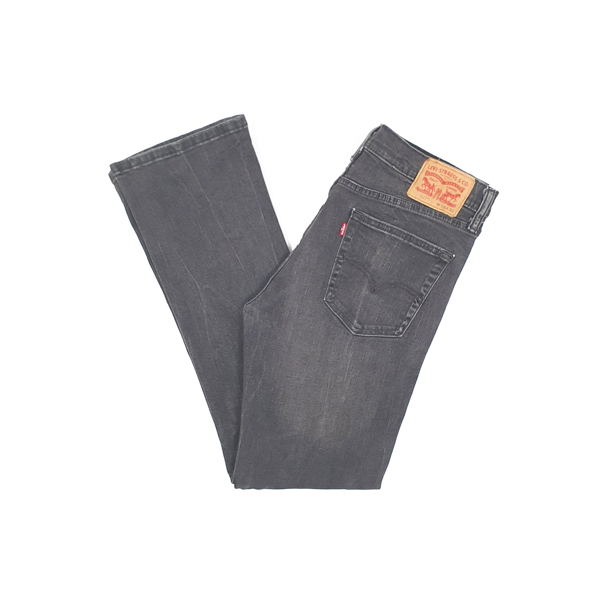 Levis 527 Bootcut Fit Jeans W34 L32 Grey