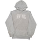 Mens Grey Champion Irving NBPA Hoodie Jumper
