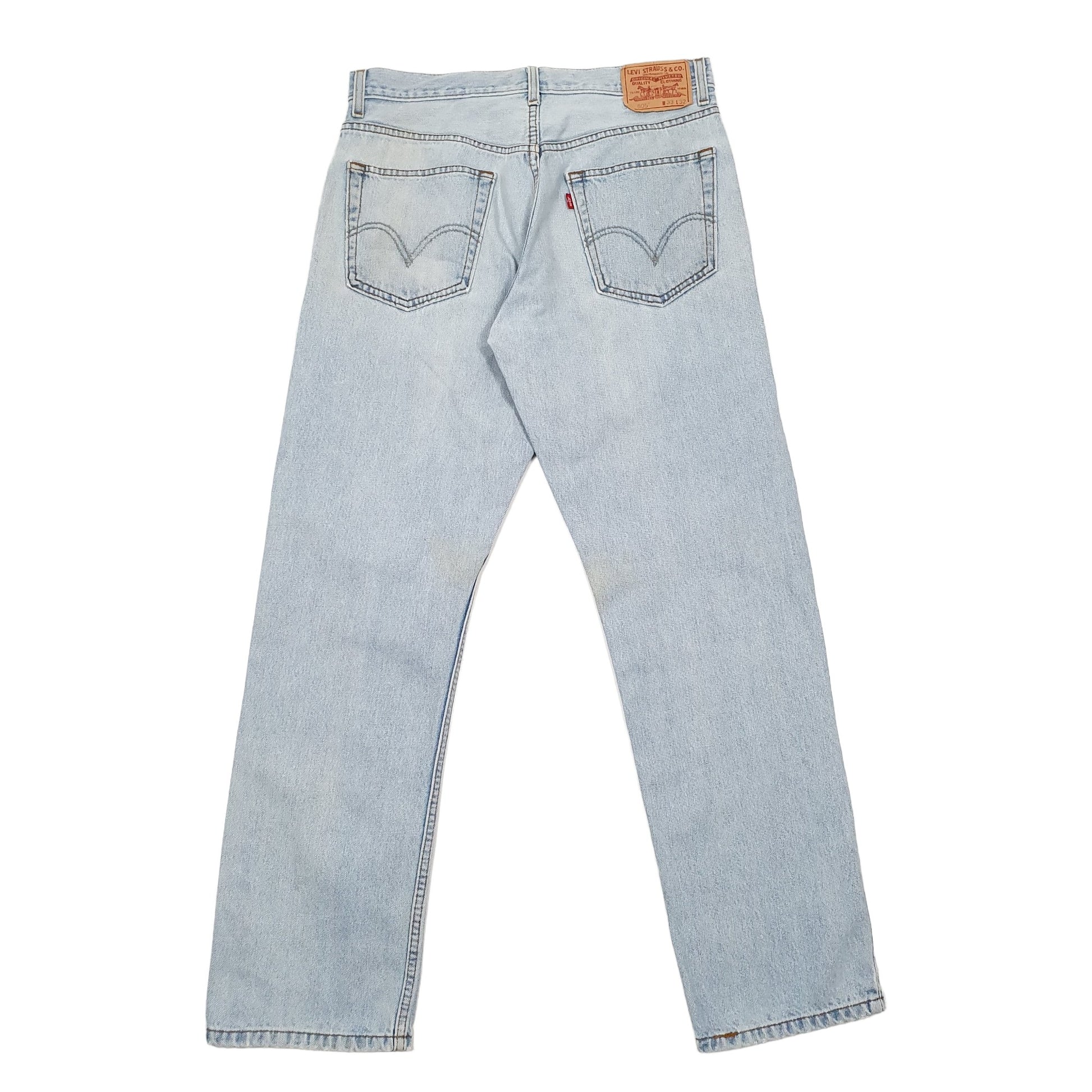 Levis 505 Regular Fit Jeans W33 L31 Blue