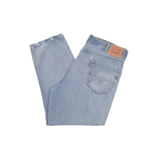 Levis 550 Relaxed Fit Jeans W42 L30 Blue