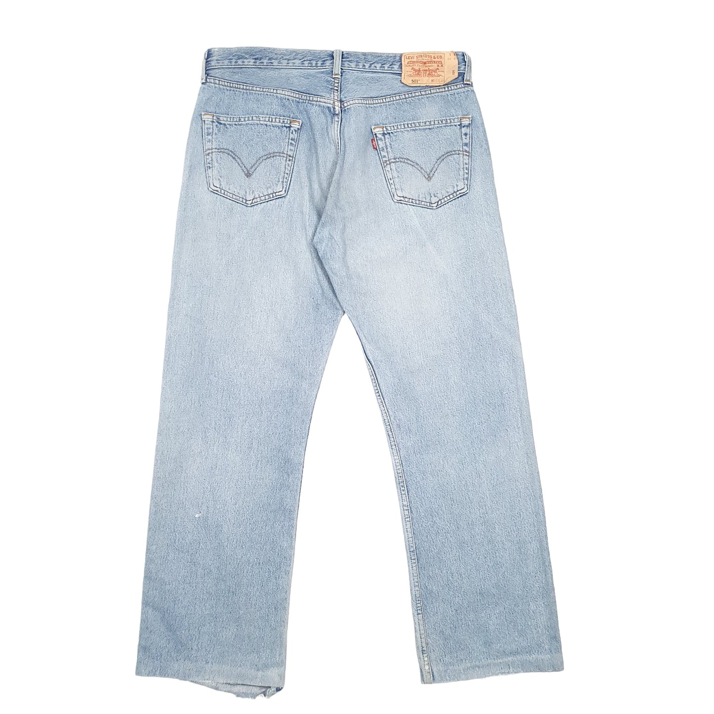 Mens Blue Levis  501 JeansW36 L30