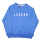 Mens Blue Nike Air Jordan Crewneck Jumper