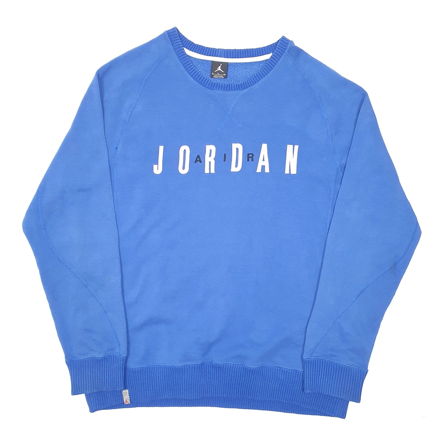 Mens Blue Nike Air Jordan Crewneck Jumper