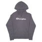 Champion Spellout Hoodie S Black