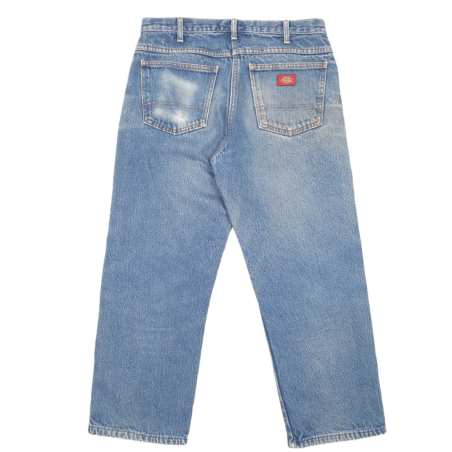 Mens Blue Dickies Insulated Winter Lined Casual JeansW32 L27