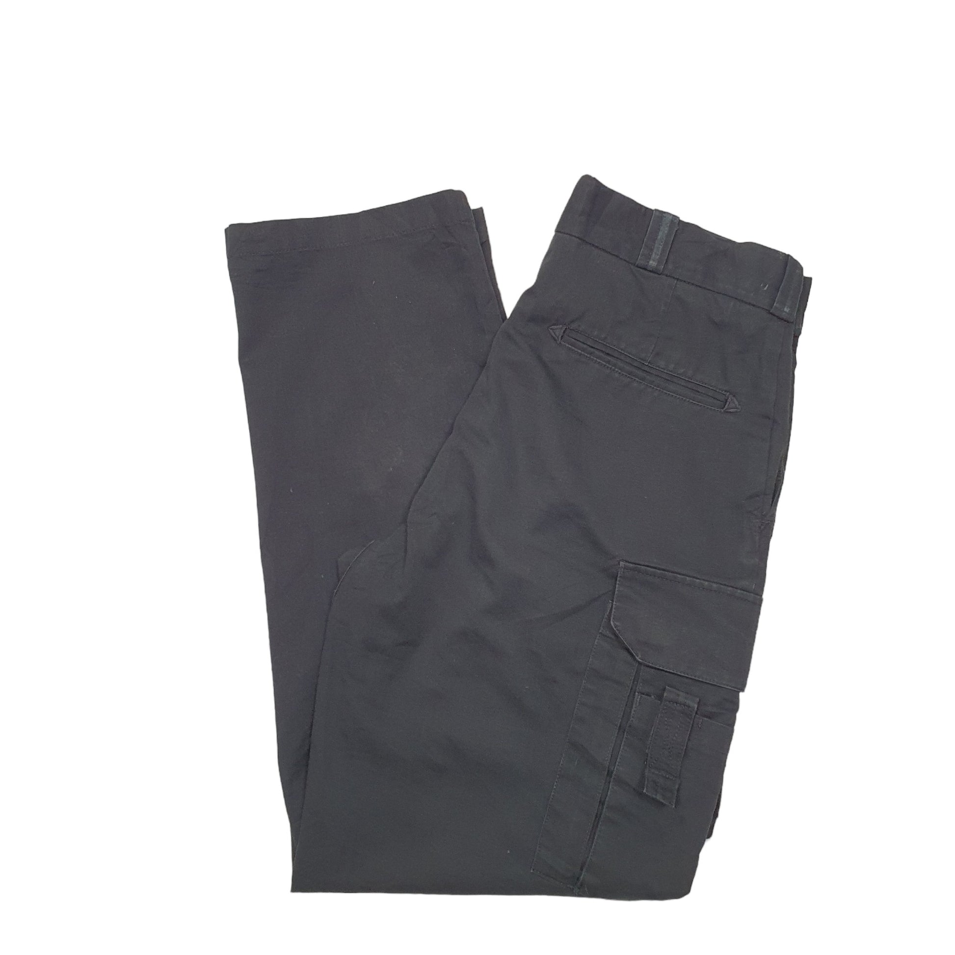 Mens Black Aspen Mills Combat Pants Cargo Trousers