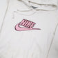 Womens White Nike  Hoodie Jumper