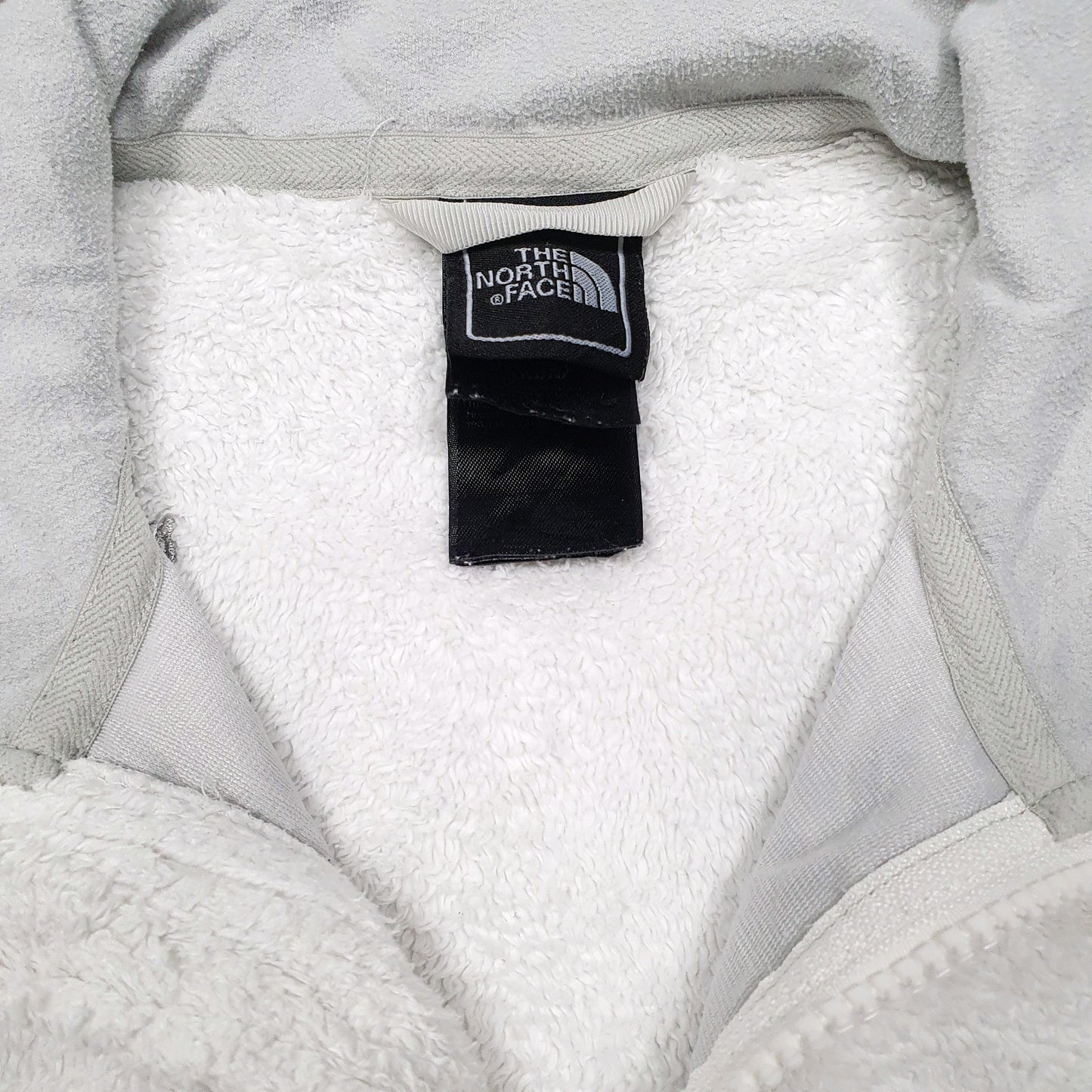 Womens White The North Face  Full Zip Jumper