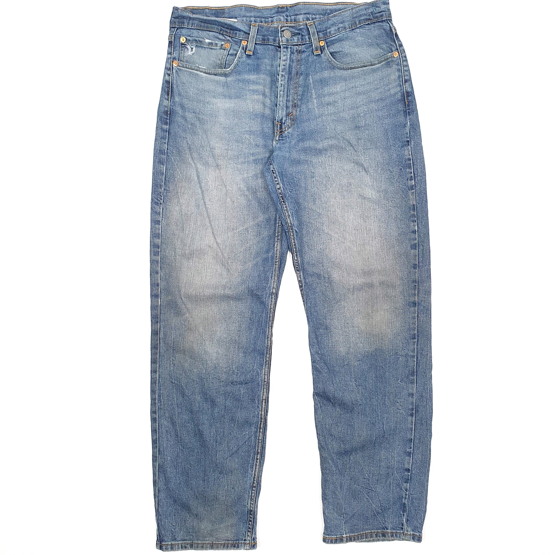 Levis 514 Straight Fit Jeans W34 L32 Blue