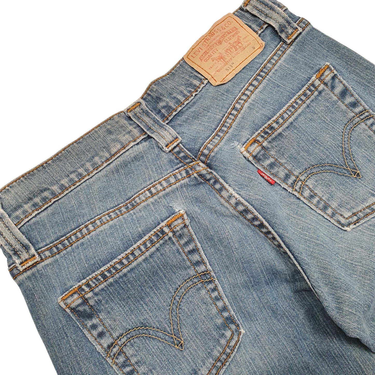 Womens Blue Levis  513 JeansW28 L32