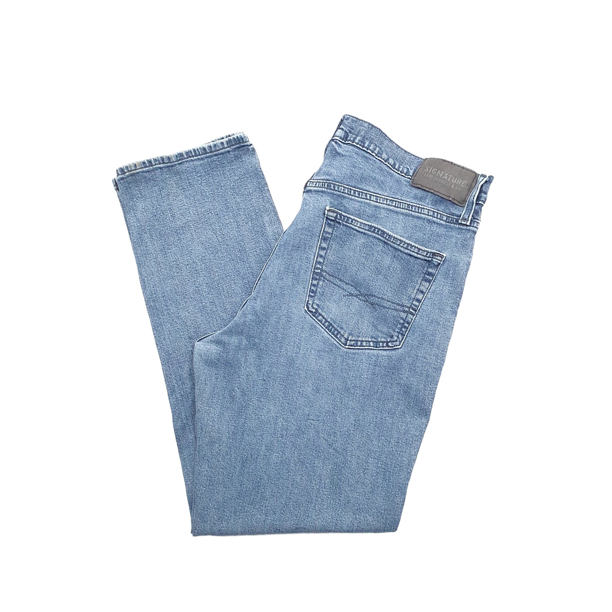 Levis Signature Regular Fit Jeans W34 L30 Blue