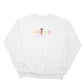 Mens White Disney Mickey Mouse Crewneck Jumper