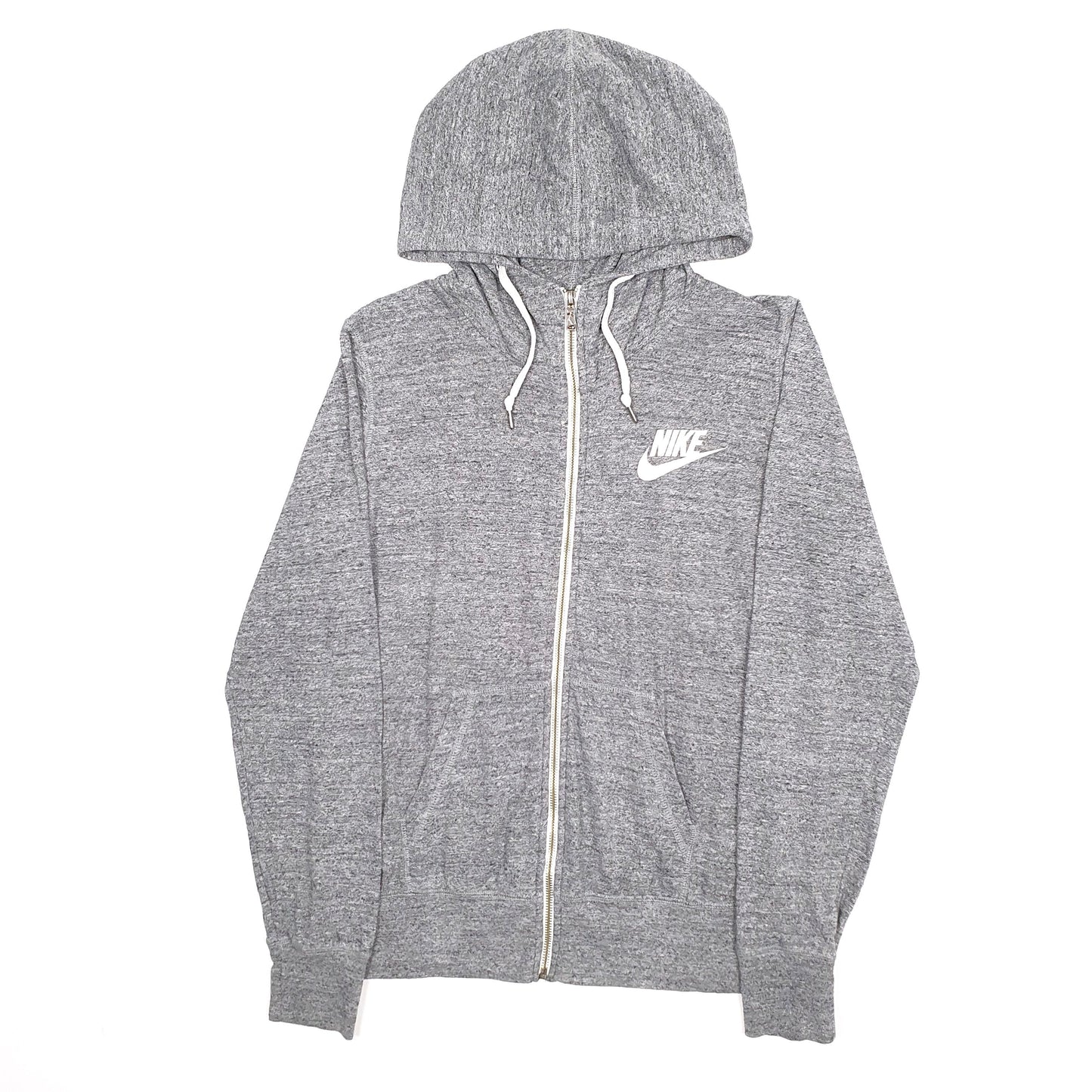 Womens Grey Nike Hoodie Full Zip Jumper