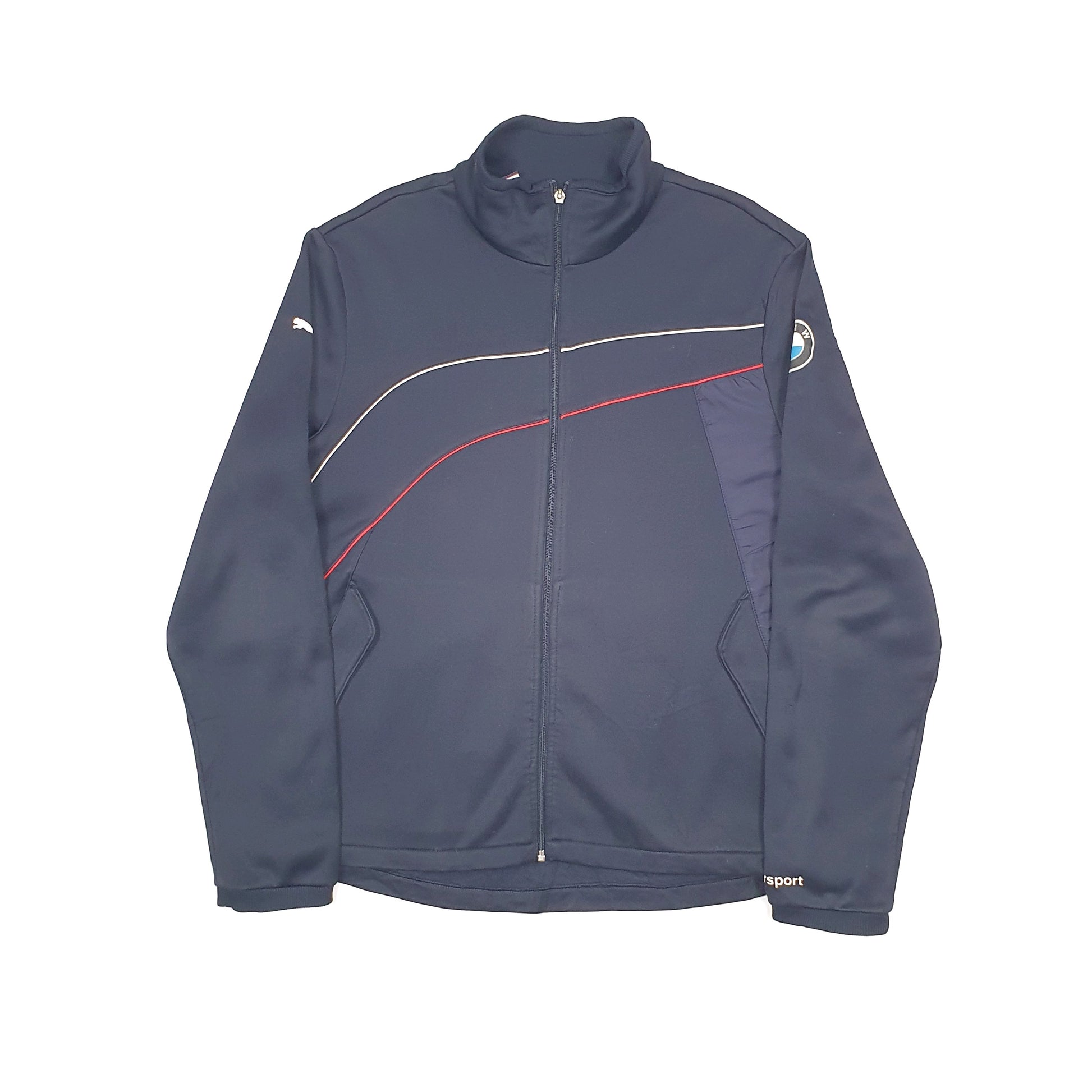 Puma BMW Motorsport Full Zip Fleece L Navy
